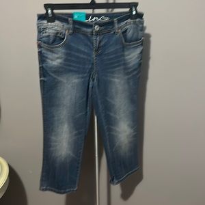 INC, Size 4, Skinny Leg Crop Jeans